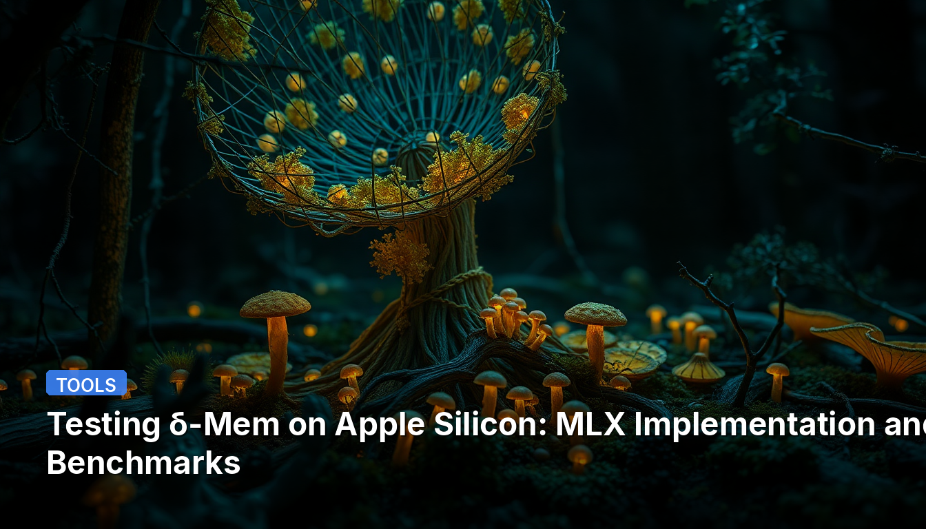 Apple Silicon上でδ-Memをテスト:MLX実装とベンチマーク
