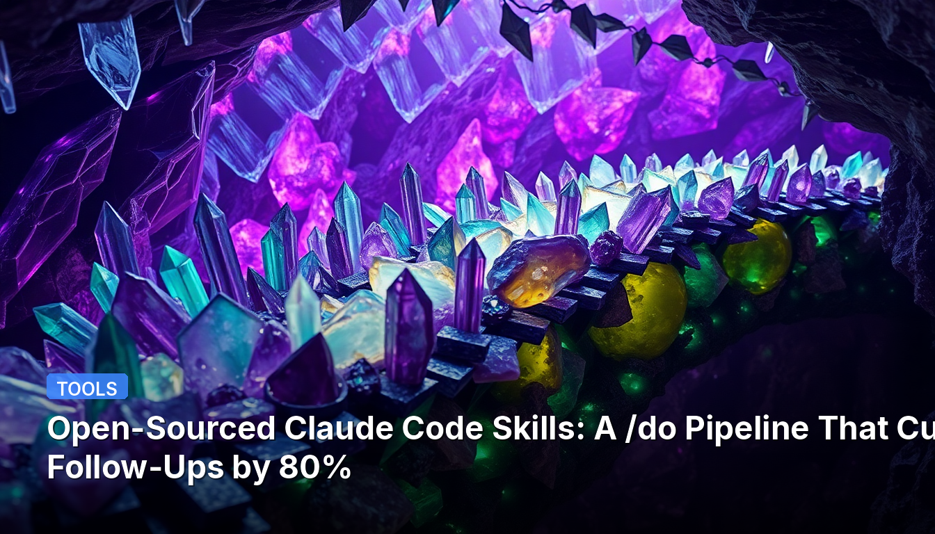 Open-Sourced Claude Code Skills: A /do Pipeline That Cut Follow-Ups by 80%