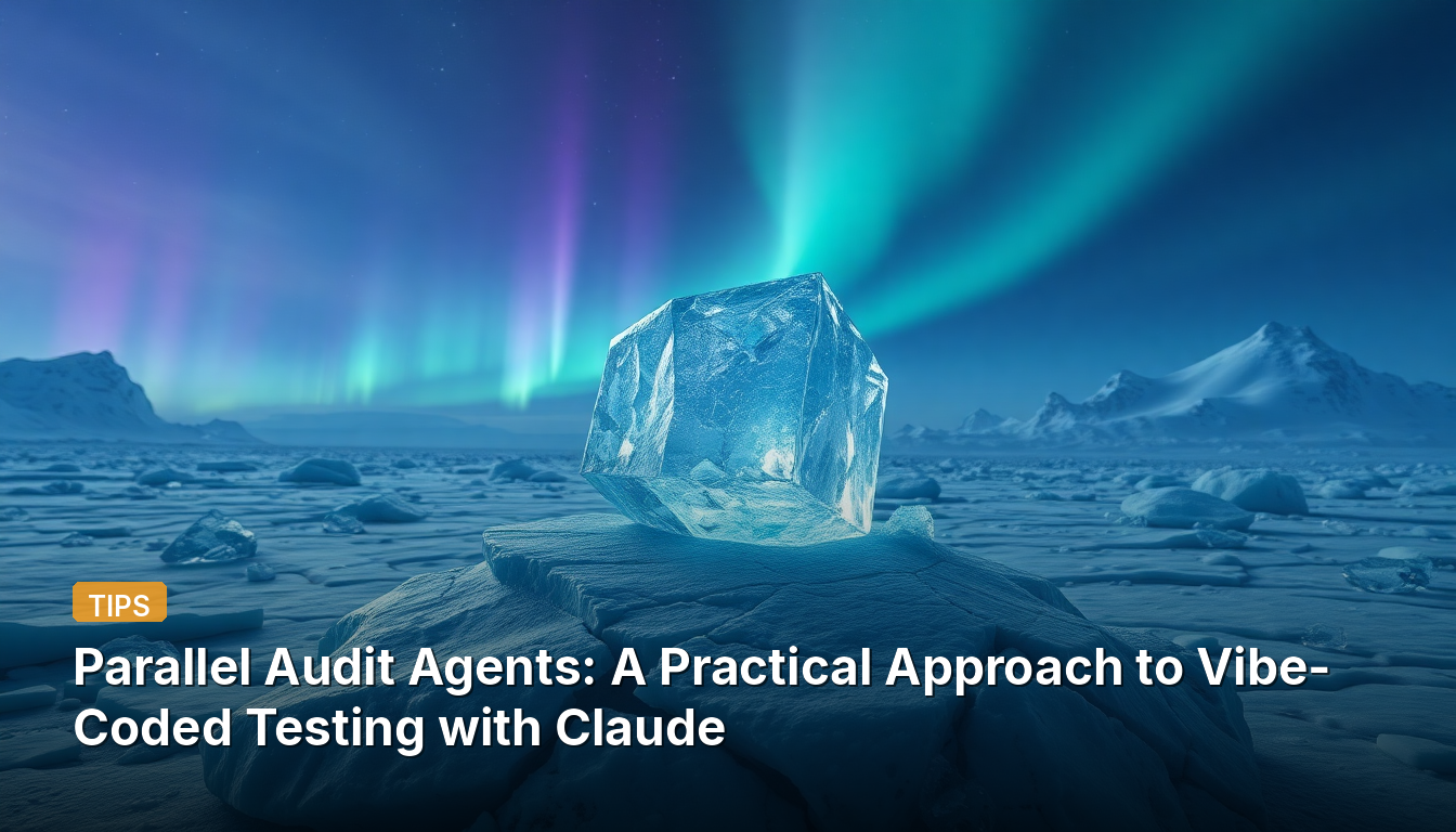 Agents d'audit parallèles : une approche pratique des tests codés par ambiance avec Claude