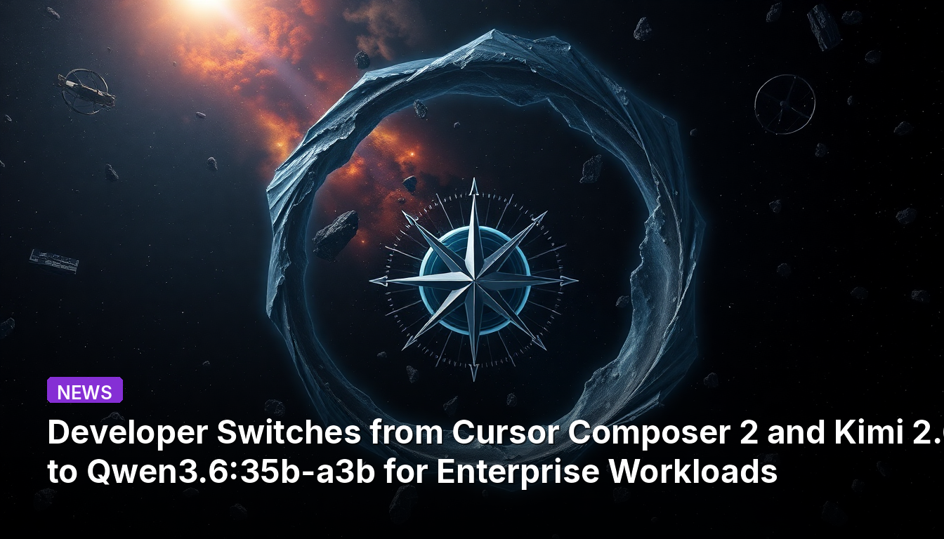 开发者从Cursor Composer 2和Kimi 2.6转向Qwen3.6:35b-a3b用于企业工作负载