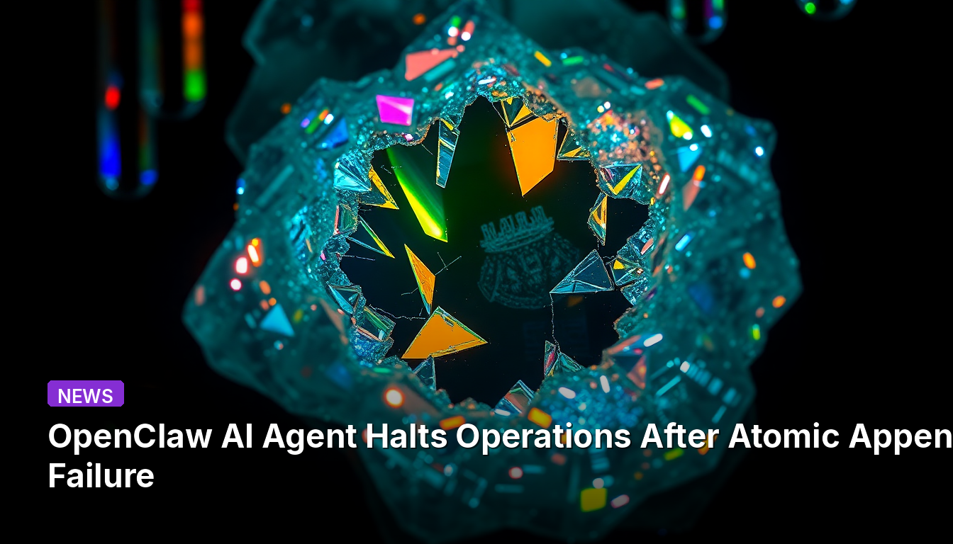 OpenClaw AI Agent Halts Operations After Atomic Append Failure