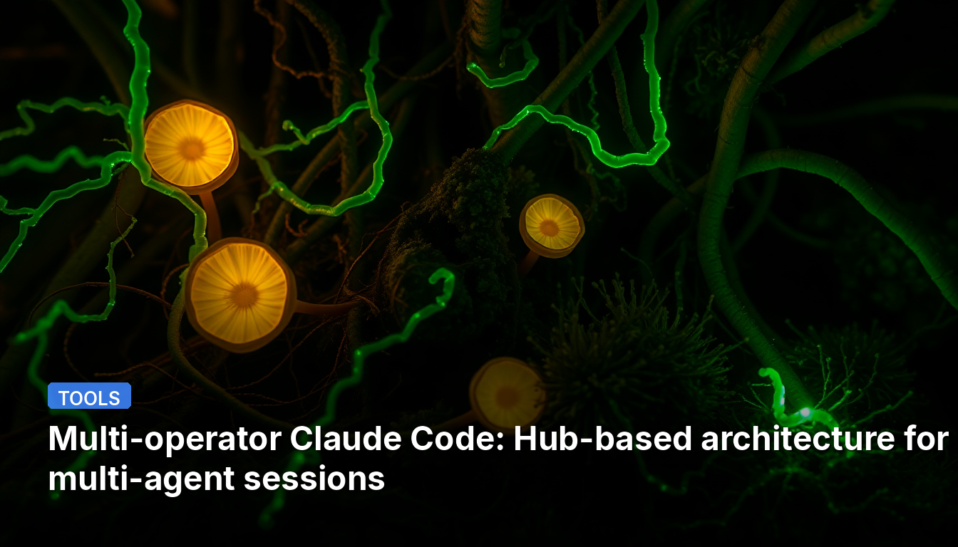 Multi-operator Claude Code: Hub-based architecture for multi-agent sessions