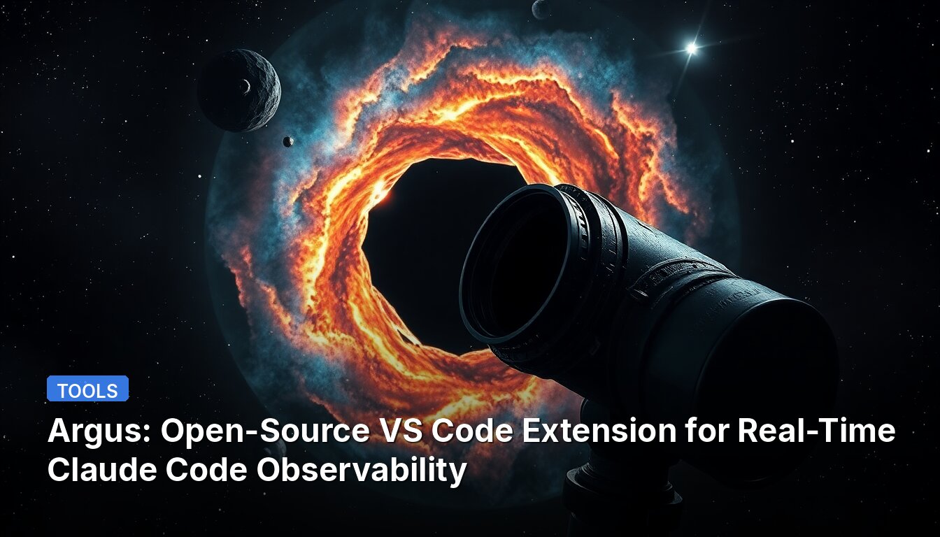 Argus: Расширение для VS Code с открытым исходным кодом для мониторинга Claude Code в реальном времени