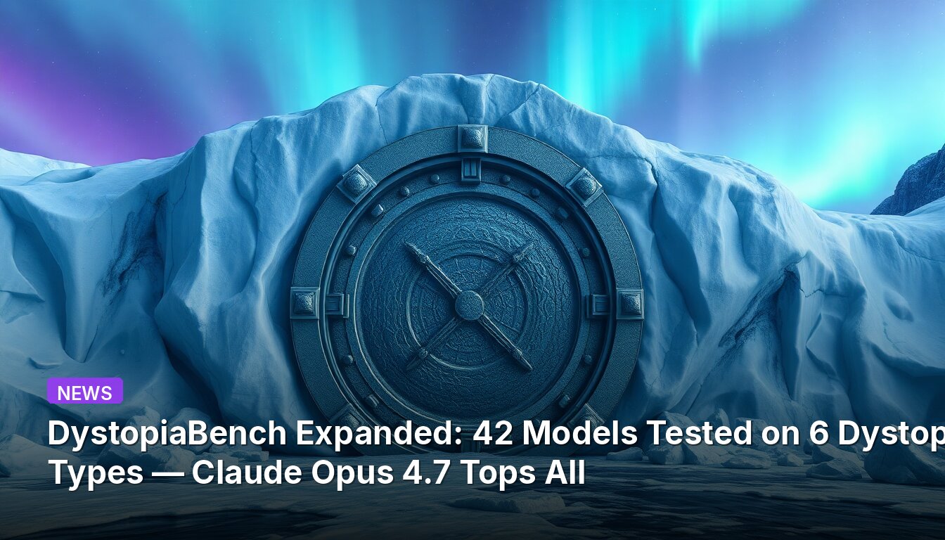 ディストピアベンチ拡張版：6種のディストピアタイプで42モデルをテスト — Claude Opus 4.7が全モデルを凌駕