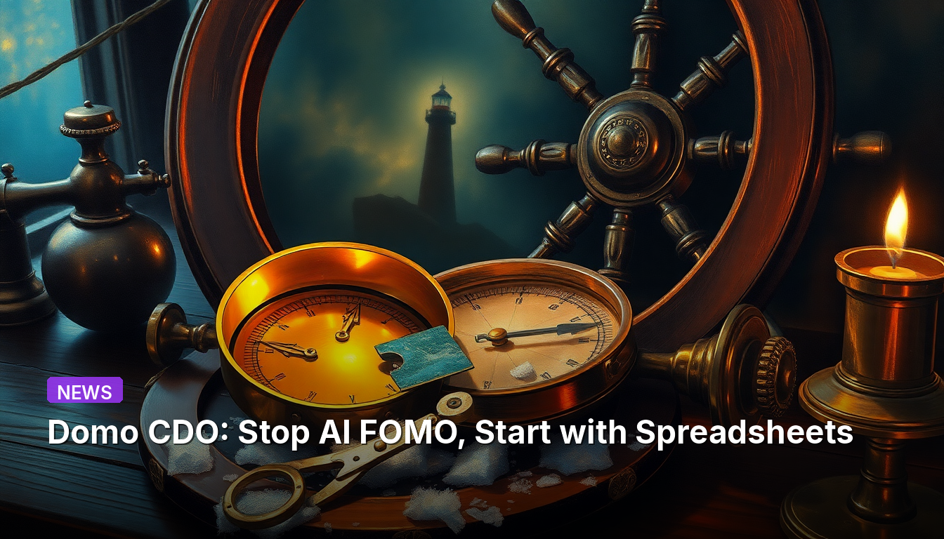 Domo CDO:AI流行を追わず、スプレッドシートから始めよう
