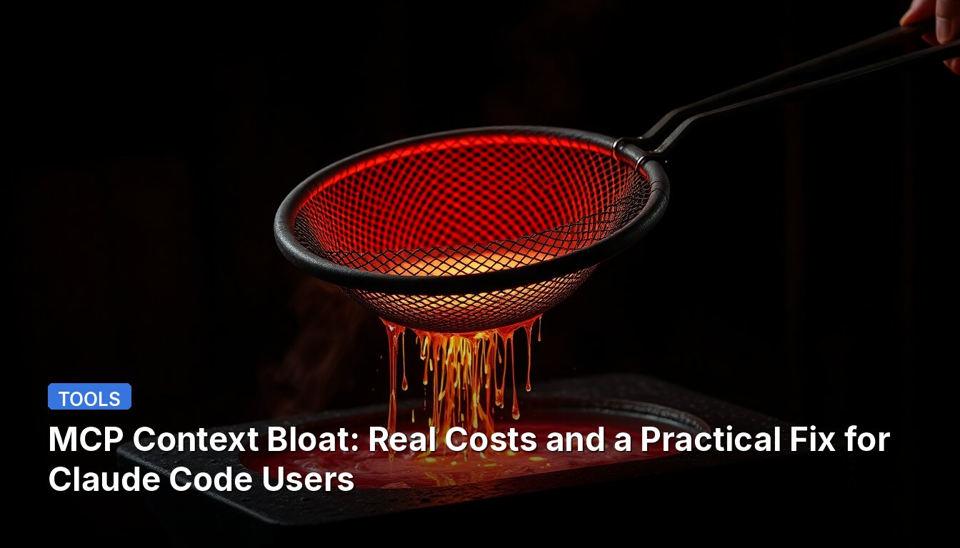 Sobrecarga de contexto en MCP: Costos reales y una solución práctica para usuarios de Claude Code