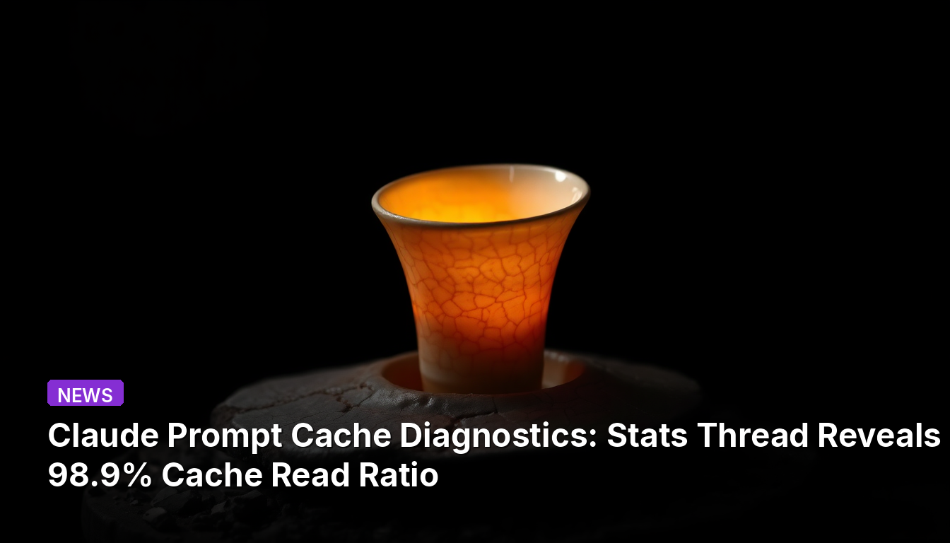 Diagnostic du cache de prompts Claude : Un fil de statistiques révèle un taux de lecture du cache de 98,9 %