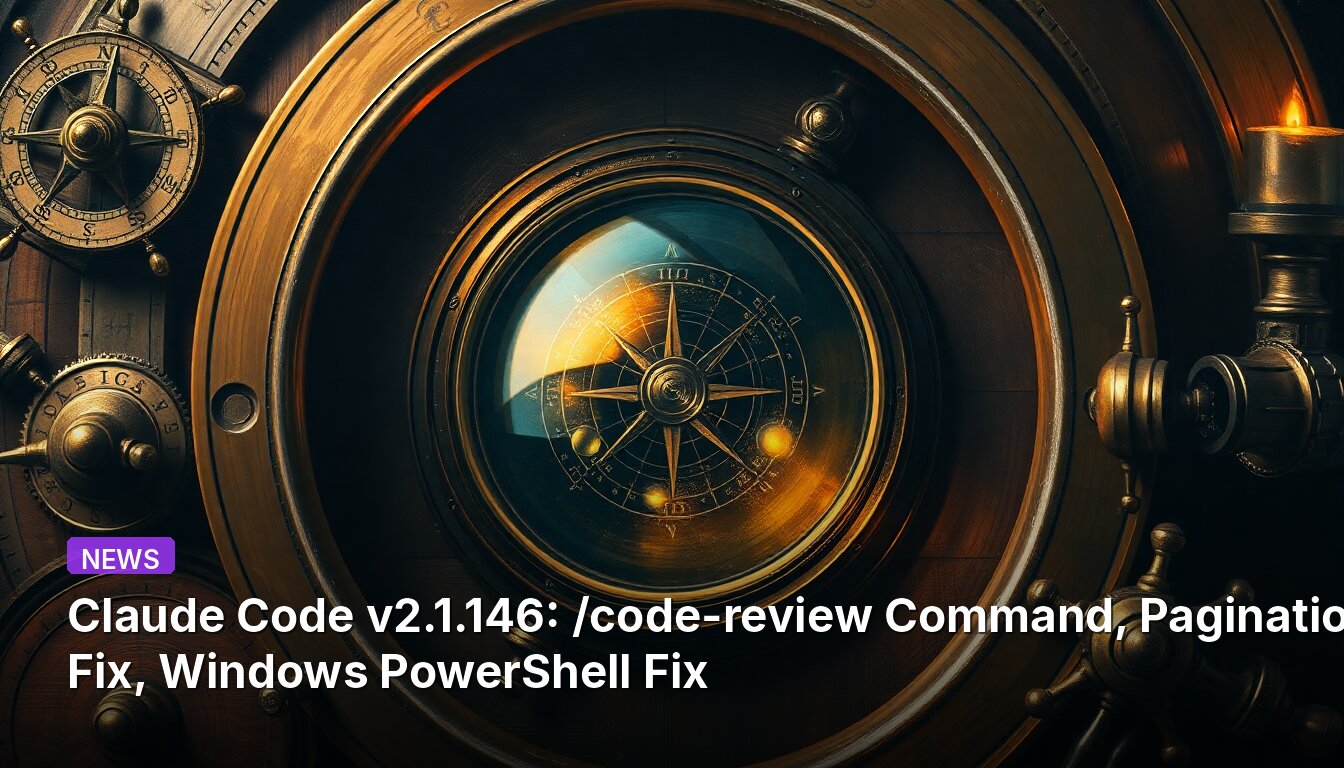 Claude Code v2.1.146: /code-review-Befehl, Paginierungs-Korrektur, Windows-PowerShell-Korrektur