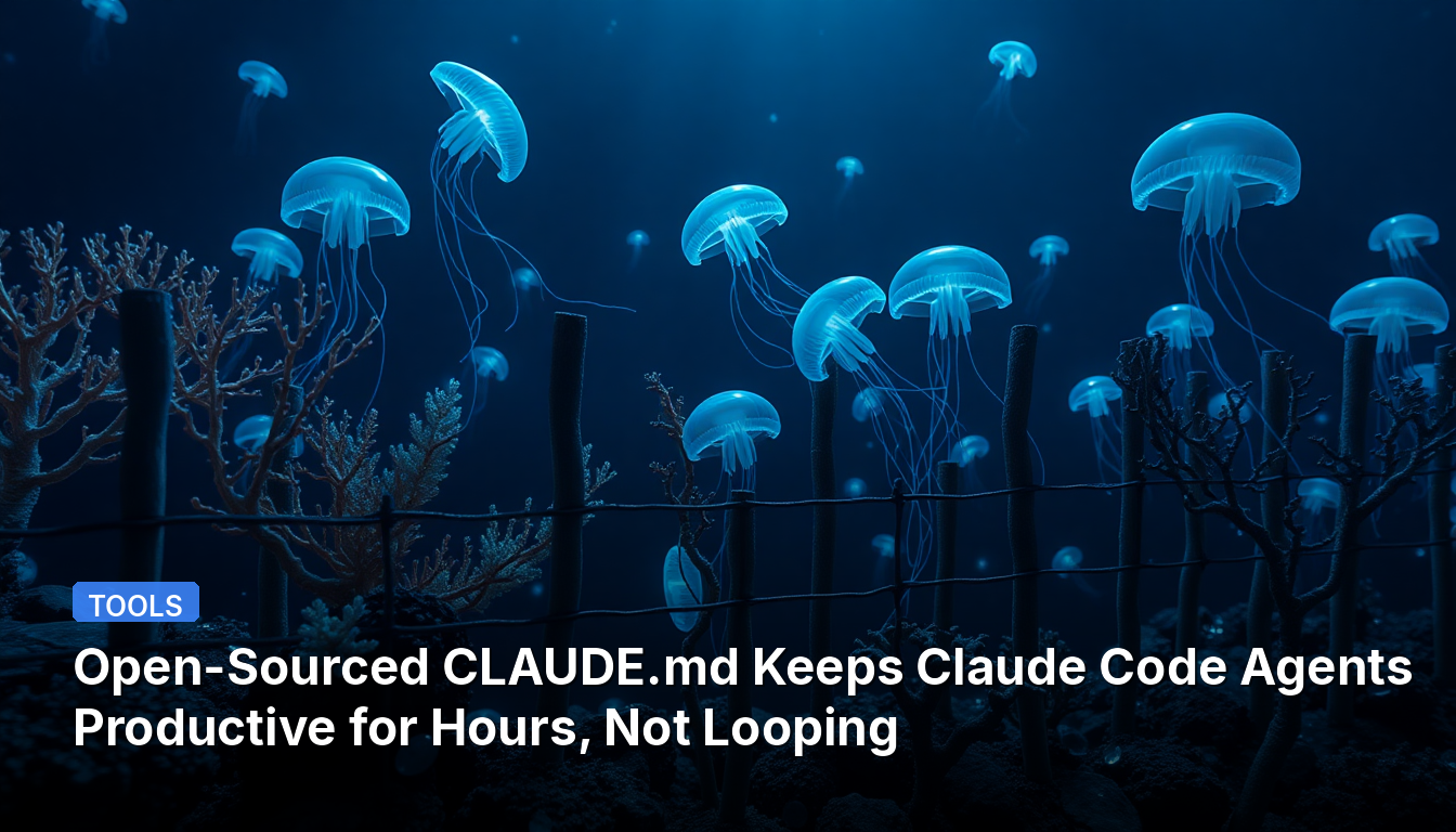 Código Aberto CLAUDE.md Mantém Agentes Claude Code Produtivos por Horas, Sem Loop