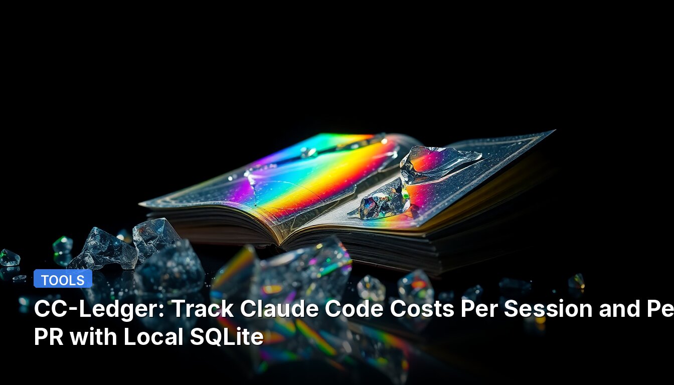 CC-Ledger: Track Claude Code Costs Per Session and Per PR with Local SQLite