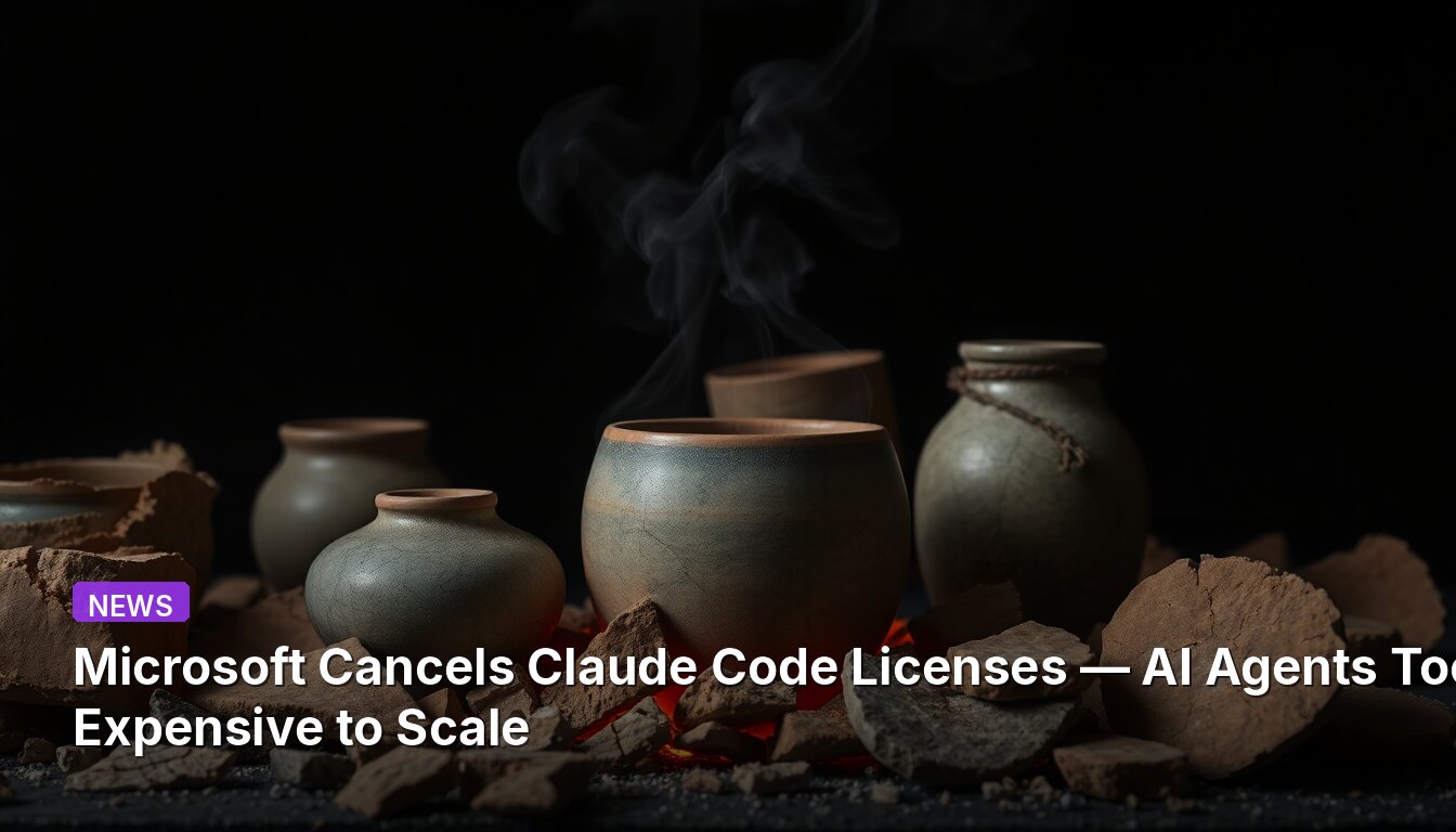 Microsoft kündigt Claude-Code-Lizenzen – KI-Agenten zu teuer für Skalierung