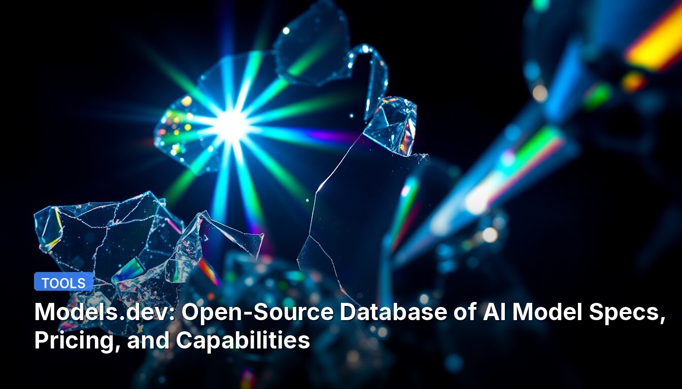 Models.dev: Open-Source-Datenbank mit KI-Modellspezifikationen, Preisen und Fähigkeiten