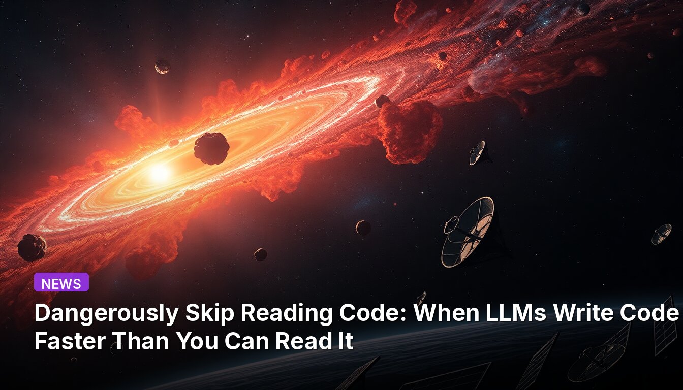 Peligrosamente omitir la lectura del código: cuando los LLM escriben código más rápido de lo que puedes leerlo