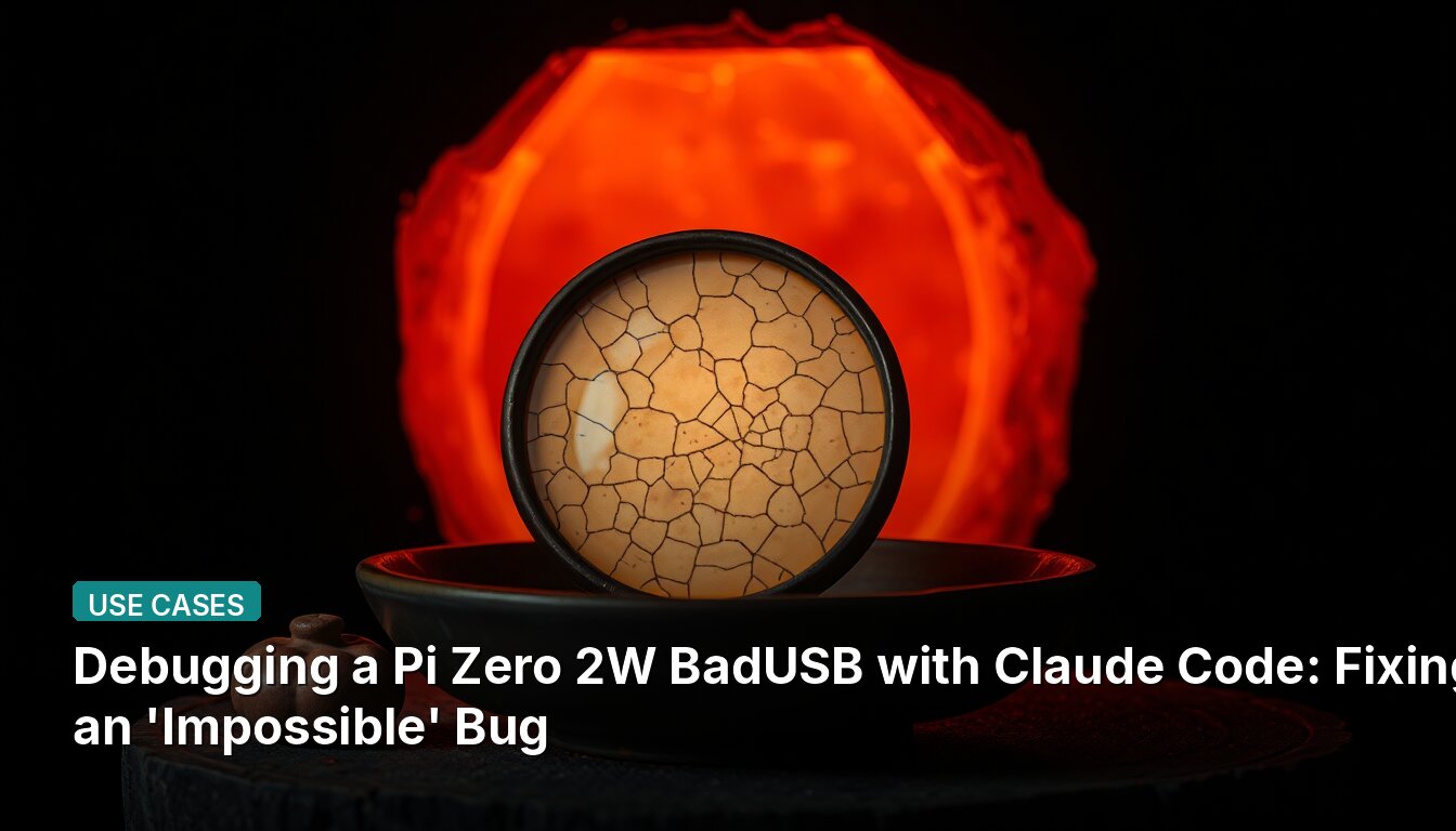 Debugging a Pi Zero 2W BadUSB with Claude Code: Fixing an 'Impossible' Bug