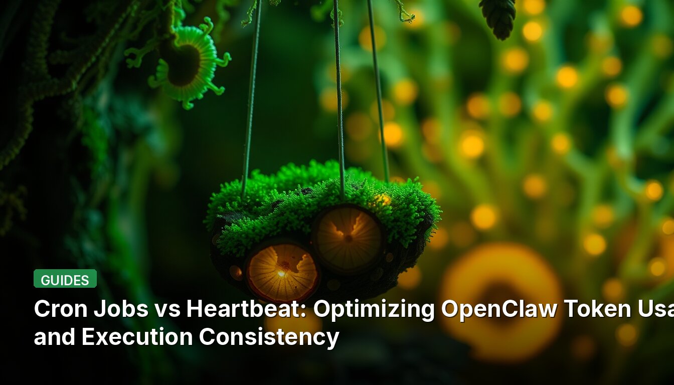 Cron Jobs vs Heartbeat: Optimizing OpenClaw Token Usage and Execution Consistency