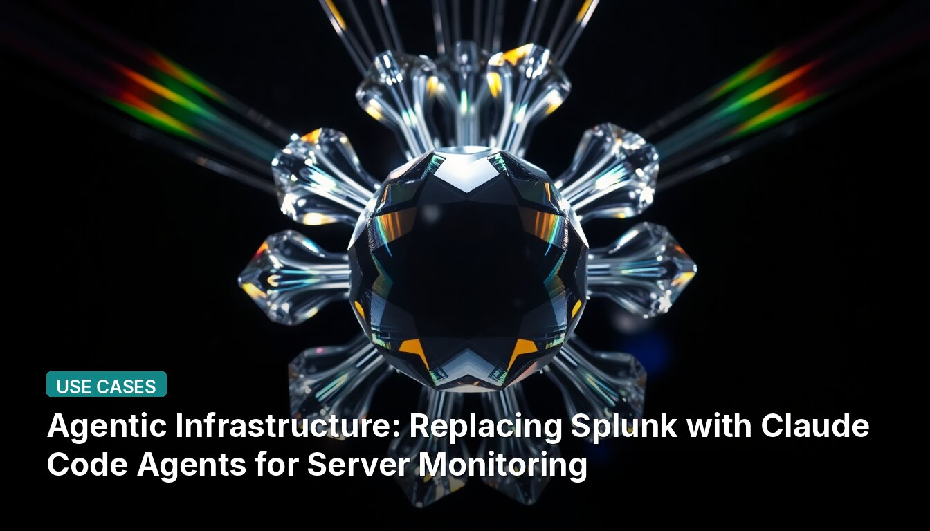 Agentic Infrastructure: Replacing Splunk with Claude Code Agents for Server Monitoring