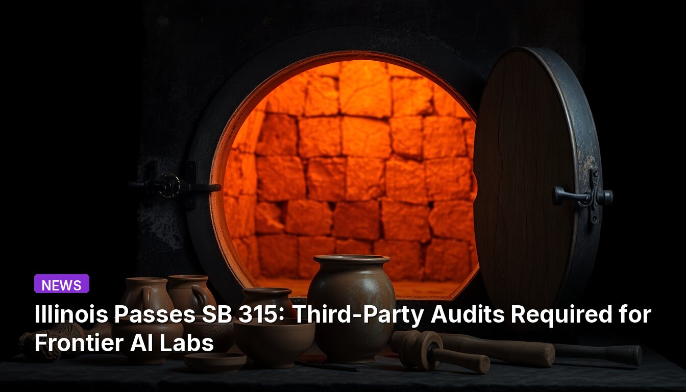 Illinois aprova SB 315: Auditorias de terceiros exigidas para laboratórios de IA de fronteira