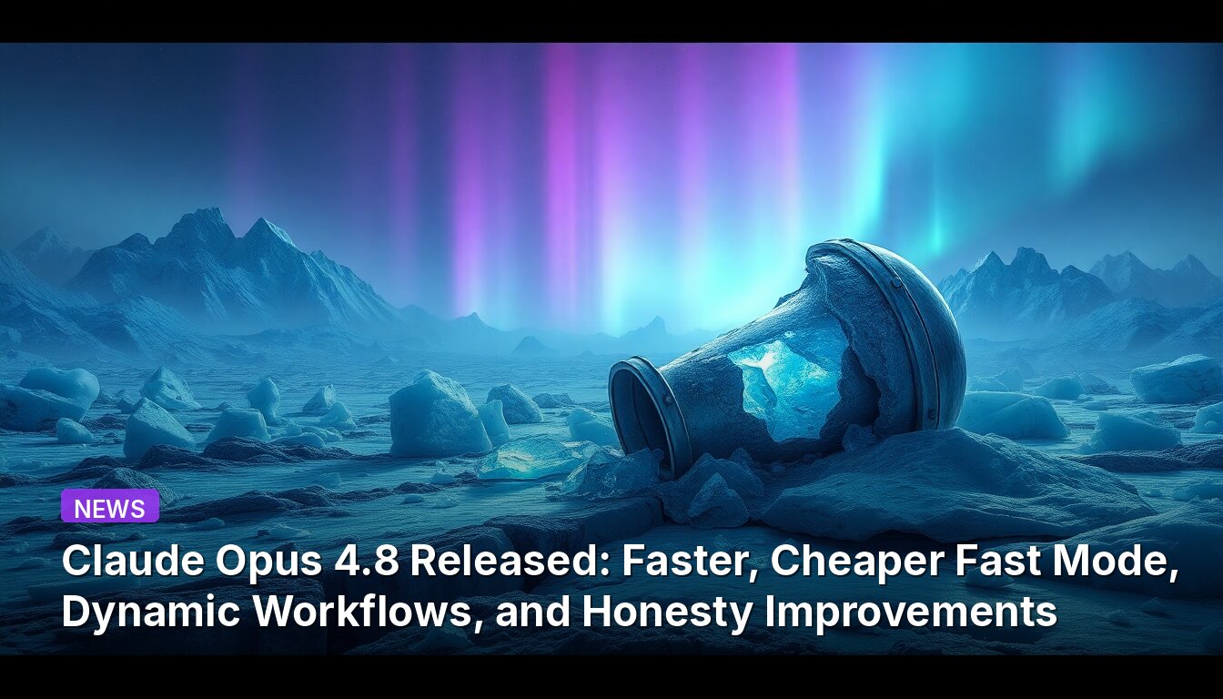 Claude Opus 4.8 Released: Faster, Cheaper Fast Mode, Dynamic Workflows, and Honesty Improvements