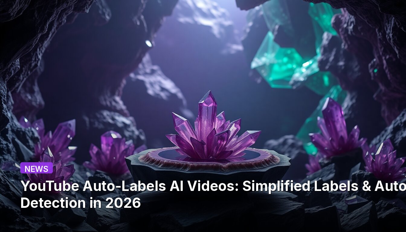 Etiquetas Automáticas de YouTube para Videos de IA: Etiquetas Simplificadas y Detección Automática en 2026