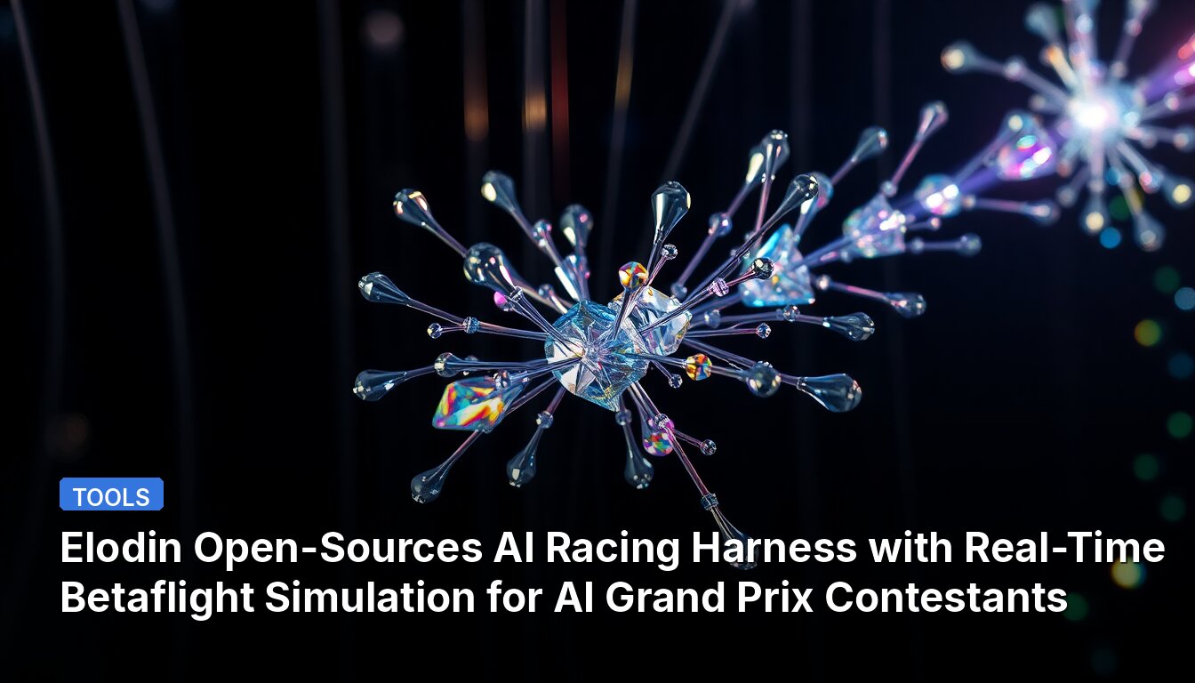 Elodin publie en open source un harnais de course IA avec simulation en temps réel de Betaflight pour les concurrents du Grand Prix IA