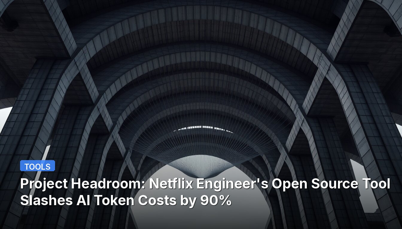 Project Headroom: Netflix Engineer's Open Source Tool Slashes AI Token Costs by 90%