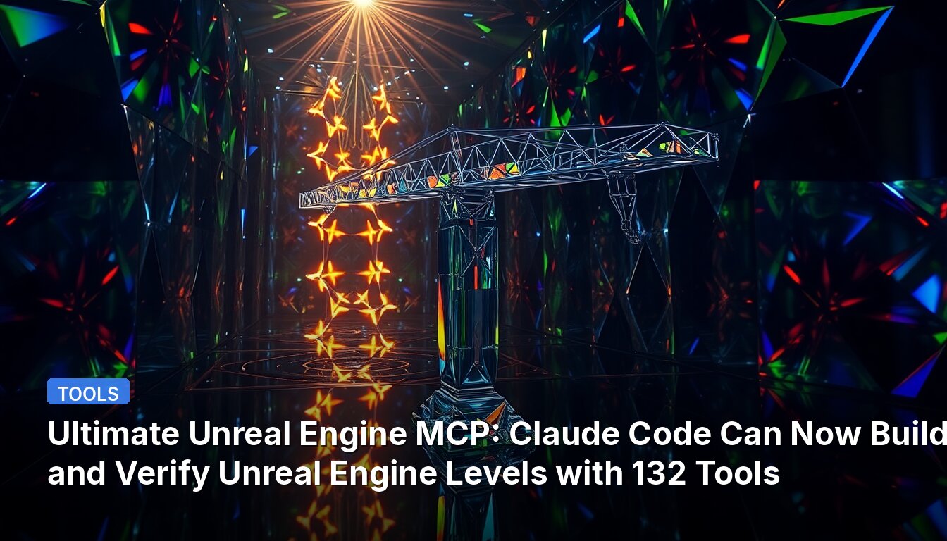 Ultimate Unreal Engine MCP: Claude Code Can Now Build and Verify Unreal Engine Levels with 132 Tools