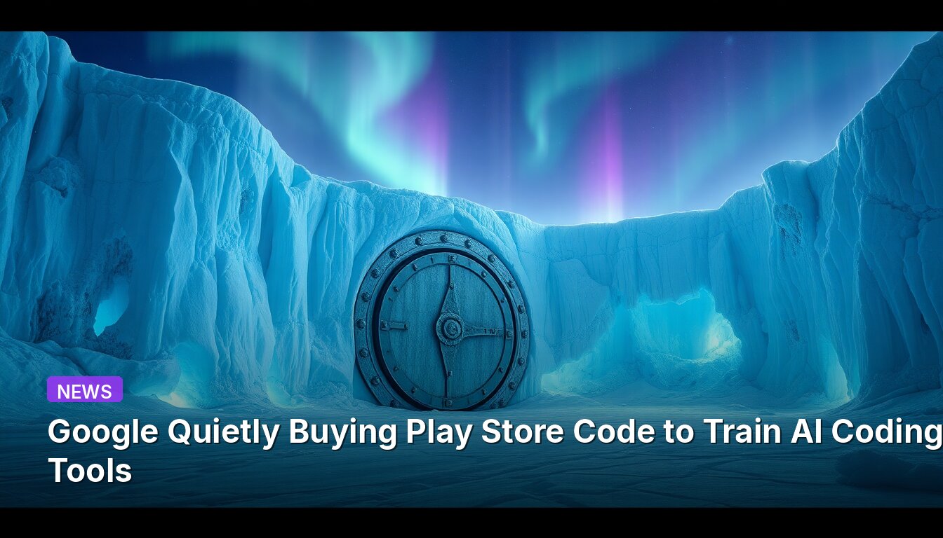 Google Quietly Buying Play Store Code to Train AI Coding Tools
