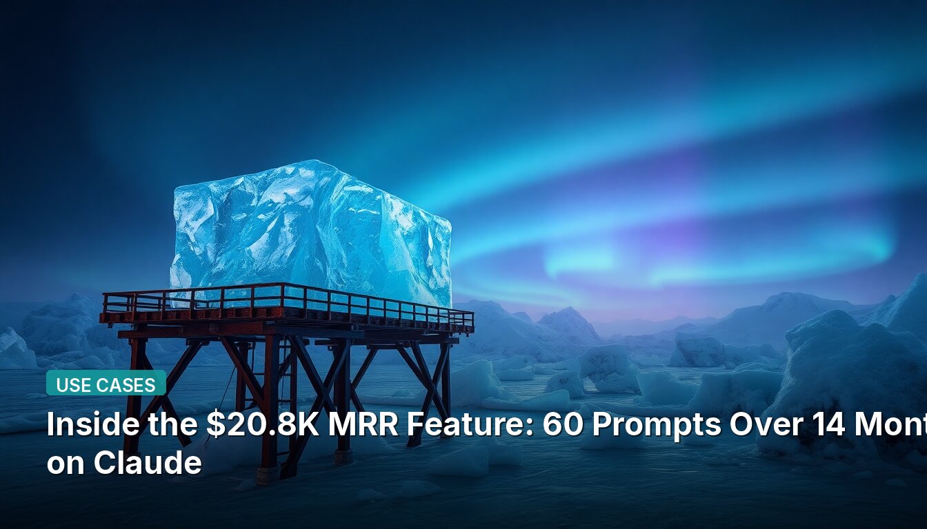 Inside the $20.8K MRR Feature: 60 Prompts Over 14 Months on Claude