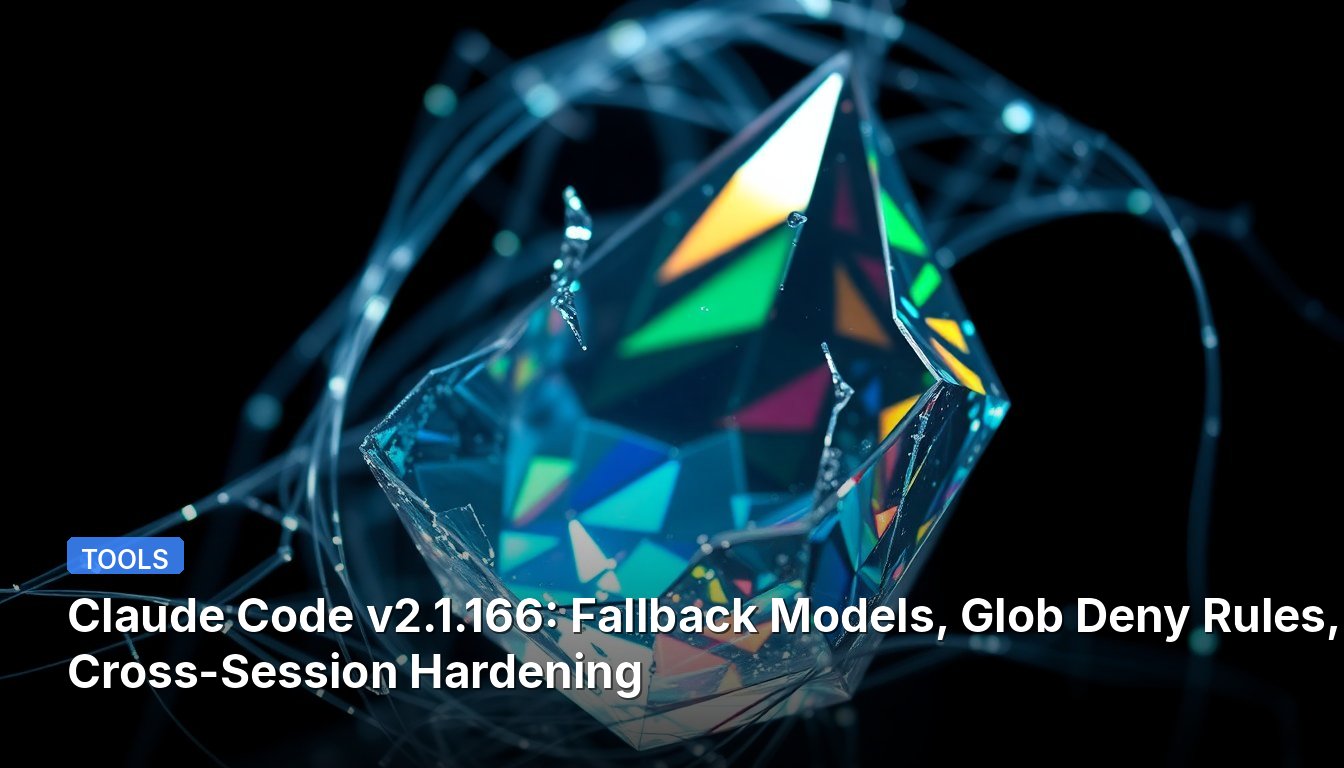 Claude Code v2.1.166: Fallback Models, Glob Deny Rules, Cross-Session Hardening
