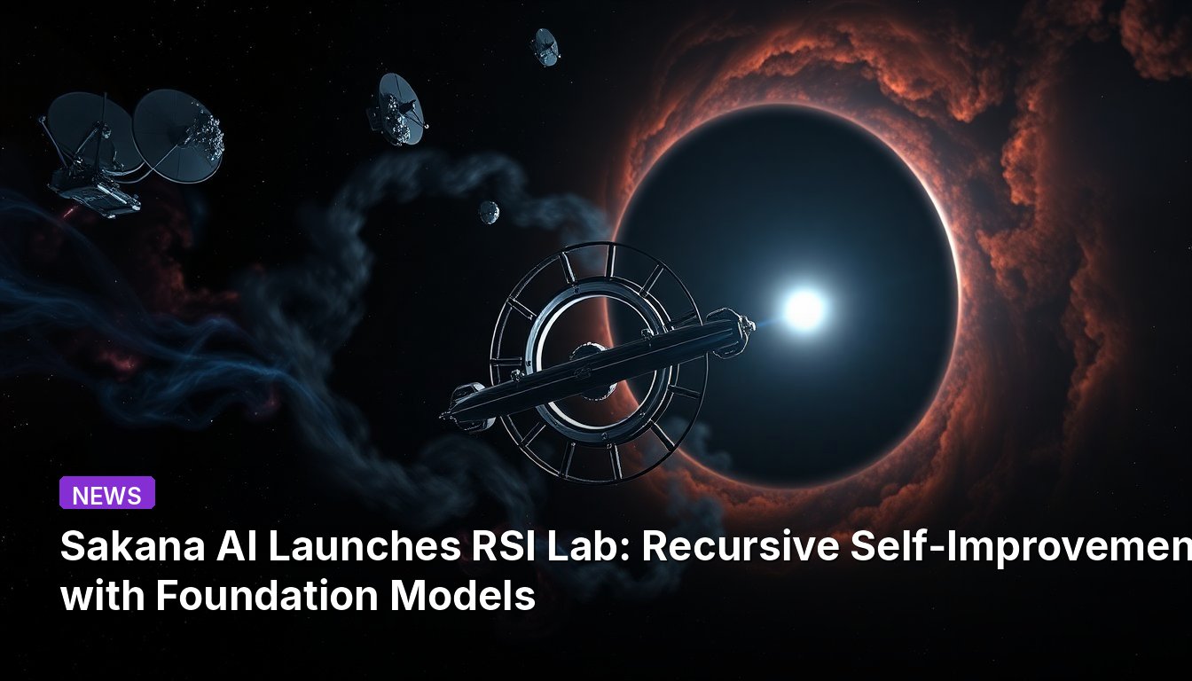 Sakana AI eröffnet RSI-Labor: Rekursive Selbstverbesserung mit Foundation-Modellen