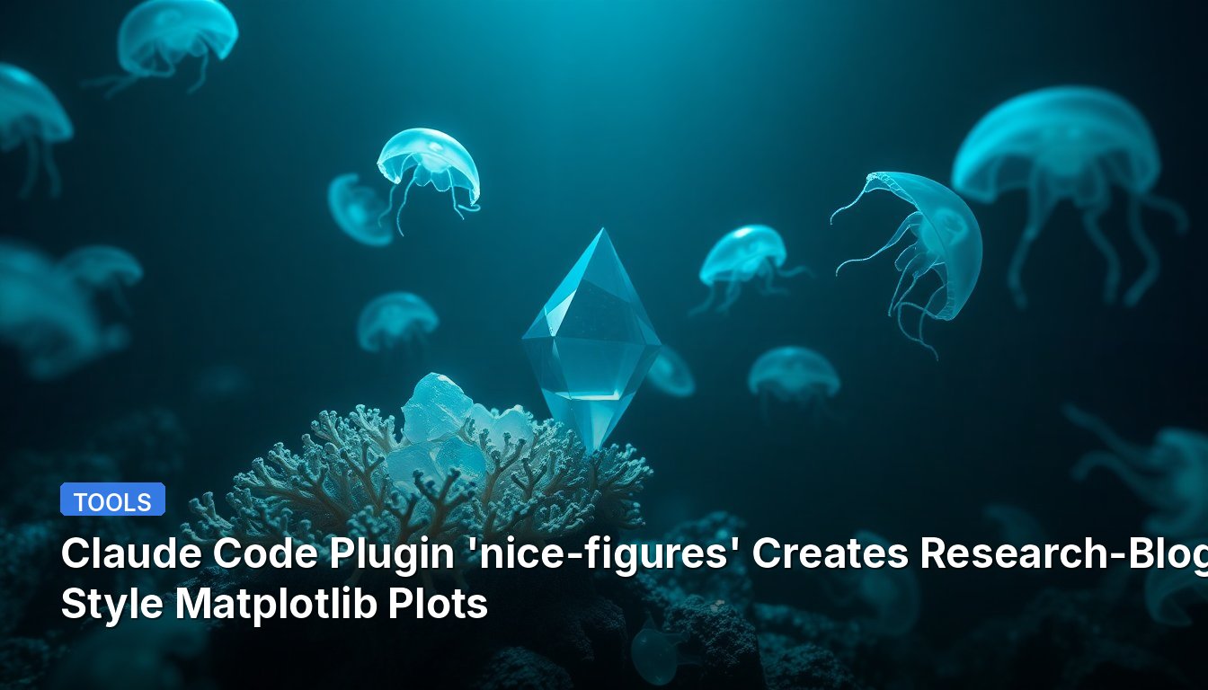 Claude Code Plugin 'nice-figures' erstellt Matplotlib-Diagramme im Research-Blog-Stil