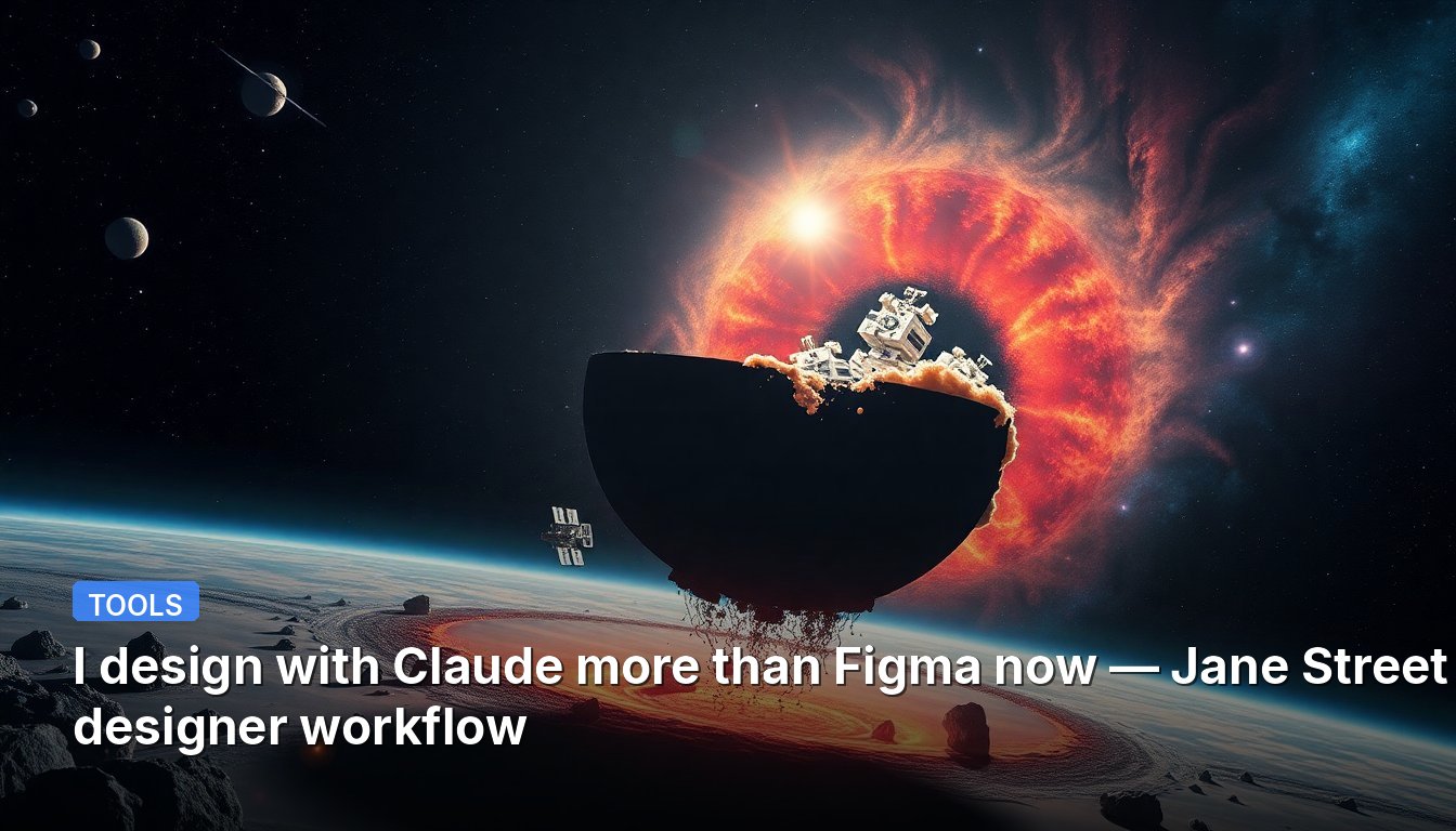 Ahora diseño más con Claude que con Figma — flujo de trabajo de diseñador de Jane Street