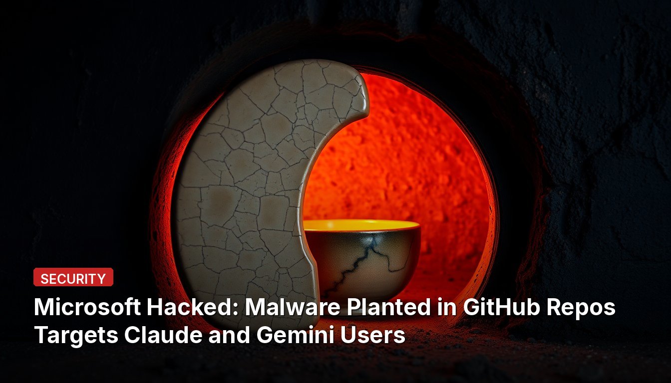 Microsoftハッキング：GitHubリポジトリに仕込まれたマルウェアがClaudeとGeminiユーザーを標的に