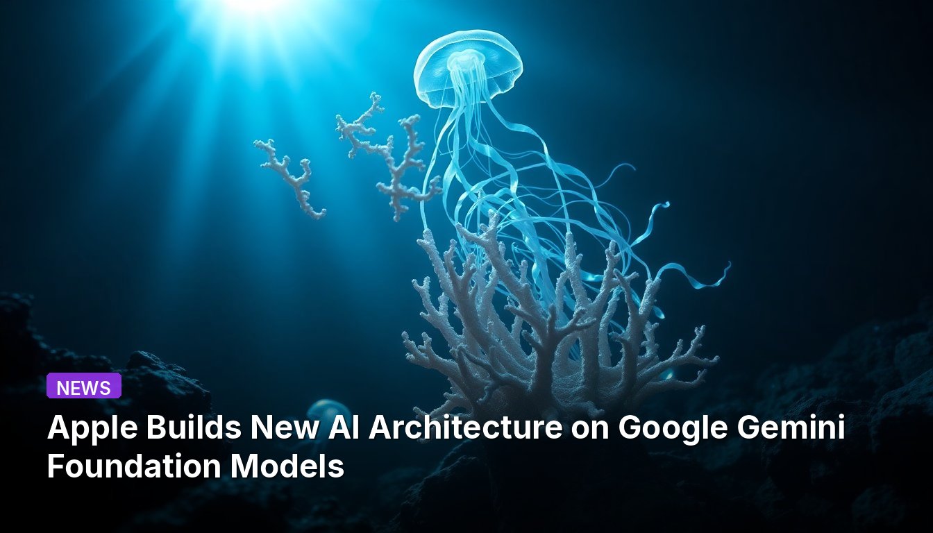 Apple construye una nueva arquitectura de IA sobre los modelos fundacionales de Google Gemini