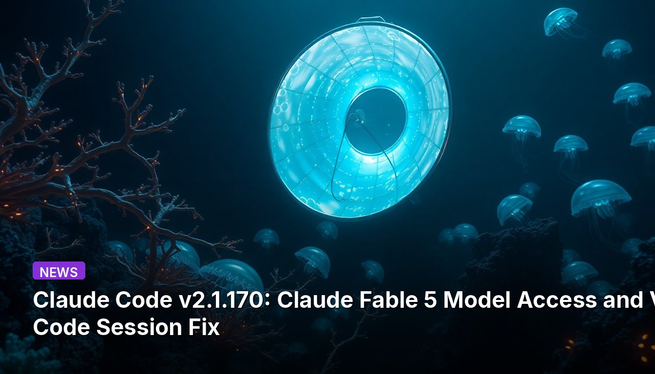 Claude Code v2.1.170: Claude Fable 5モデルアクセスとVS Codeセッション修正