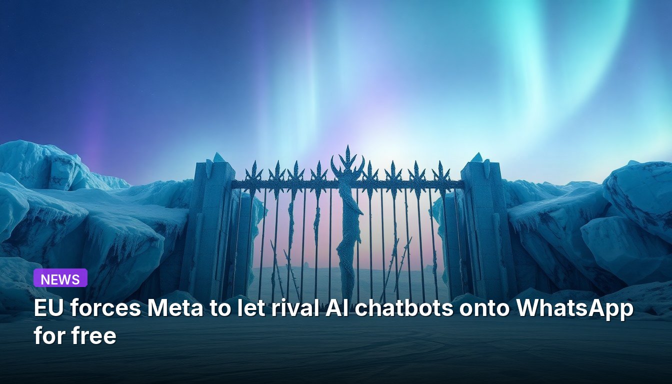 La UE obliga a Meta a permitir la entrada gratuita de chatbots de IA rivales en WhatsApp