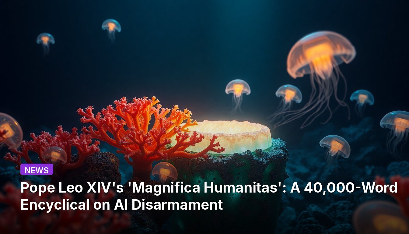 "Magnifica Humanitas" del Papa León XIV: Una encíclica de 40,000 palabras sobre el desarme de la IA