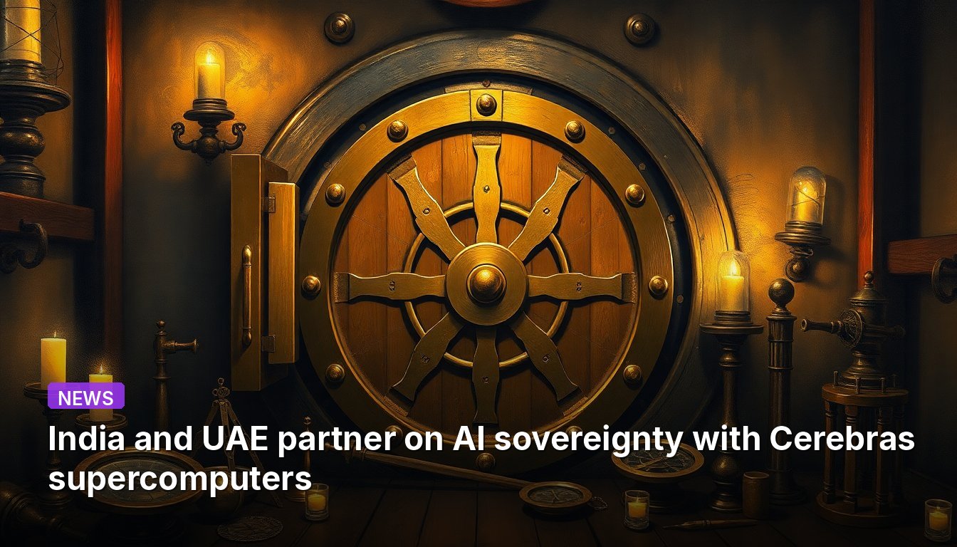 India y EAU se asocian en soberanía de IA con supercomputadoras Cerebras
