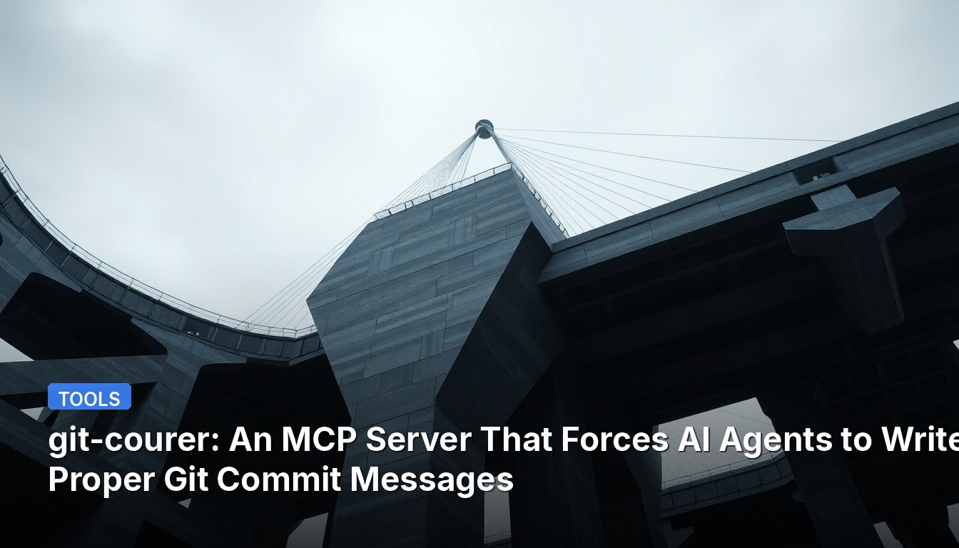 git-courer: Un servidor MCP que obliga a los agentes de IA a escribir mensajes de commit de Git adecuados