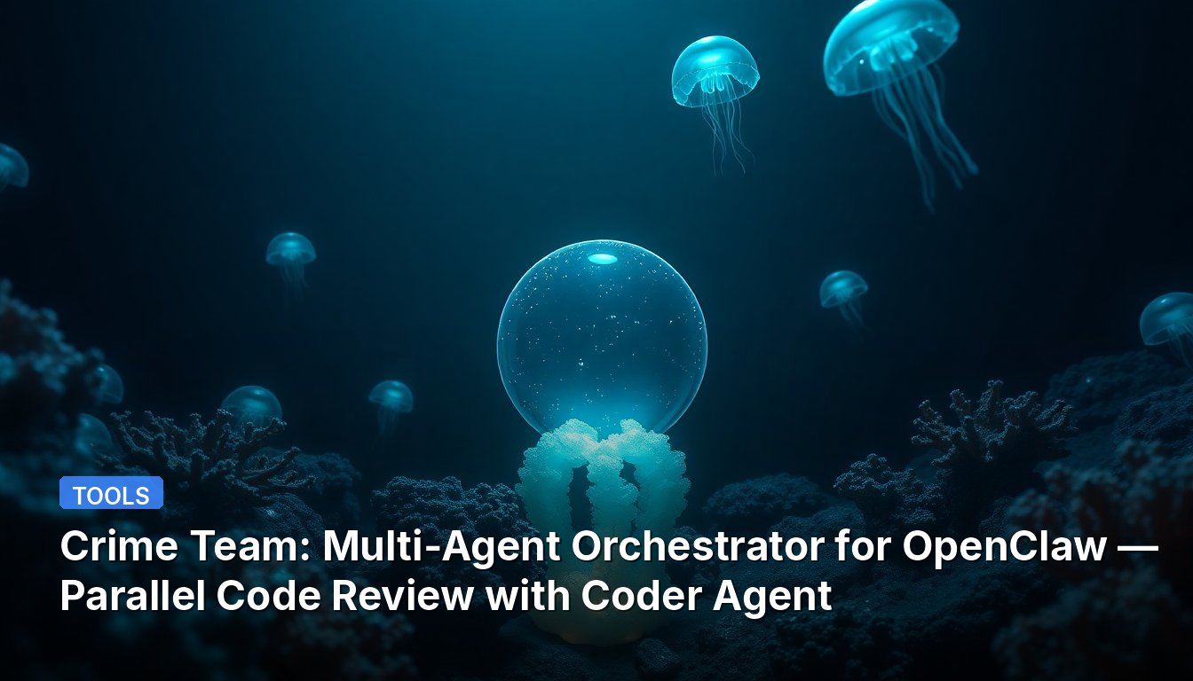 Kriminalteam: Multi-Agent-Orchestrator für OpenClaw — Parallele Code-Überprüfung mit Coder-Agent