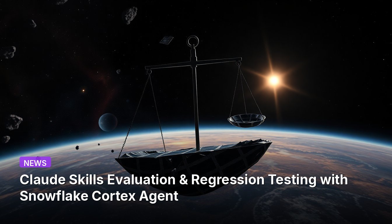 Оценка навыков Claude и регрессионное тестирование с помощью Snowflake Cortex Agent