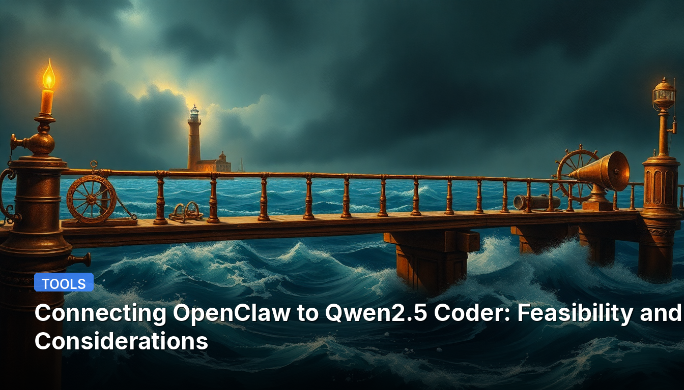 Connexion d'OpenClaw à Qwen2.5 Coder : Faisabilité et considérations
