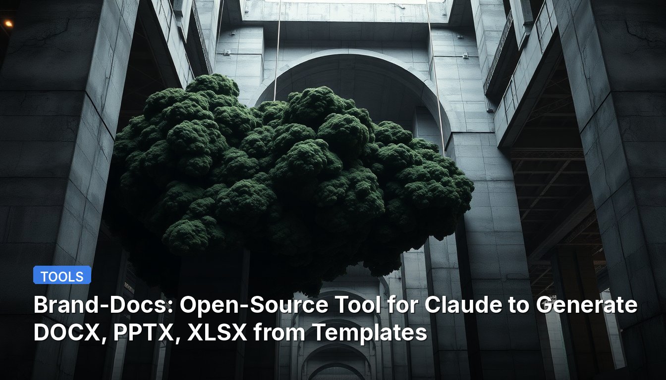 Brand-Docs: инструмент с открытым исходным кодом для Claude для создания DOCX, PPTX, XLSX из шаблонов