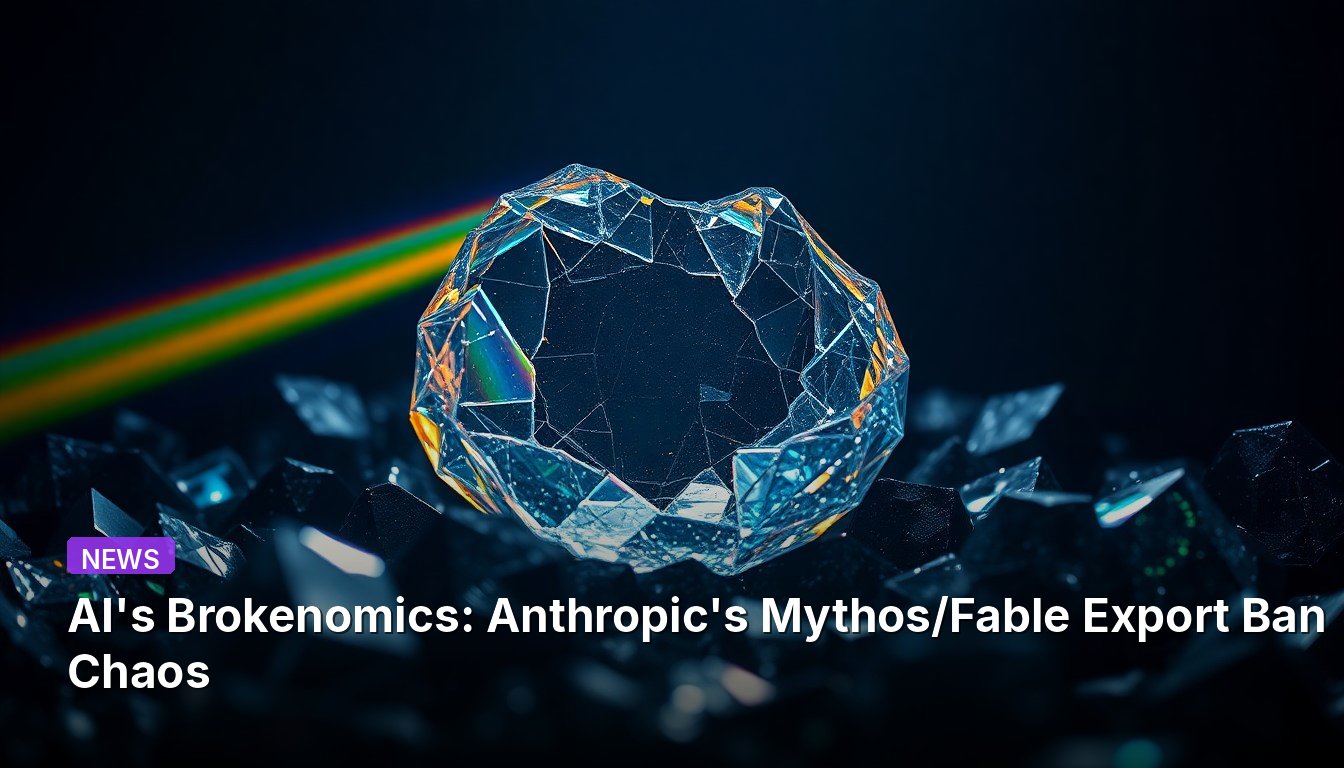 ИИ-брокеномика: Хаос с запретом Anthropic на экспорт мифов/басен