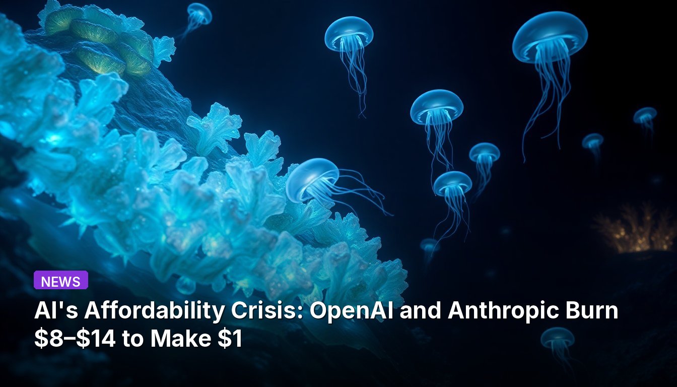 KI's Erschwinglichkeitskrise: OpenAI und Anthropic verbrennen 8–14 Dollar, um 1 Dollar zu verdienen