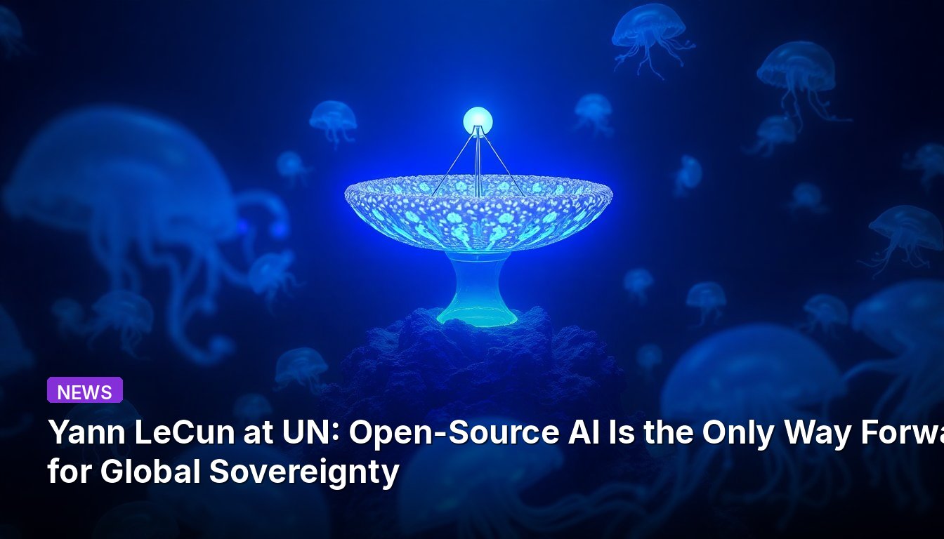 Yann LeCun bei der UN: Open-Source-KI ist der einzige Weg nach vorne für globale Souveränität