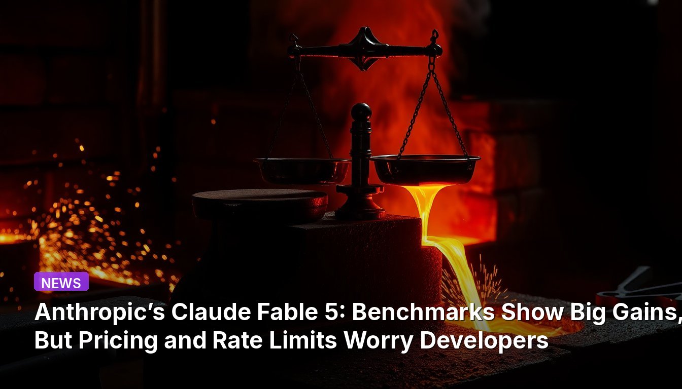 Anthropic's Claude Fable 5 : Les tests montrent des gains importants, mais les tarifs et les limites de débit inquiètent les développeurs
