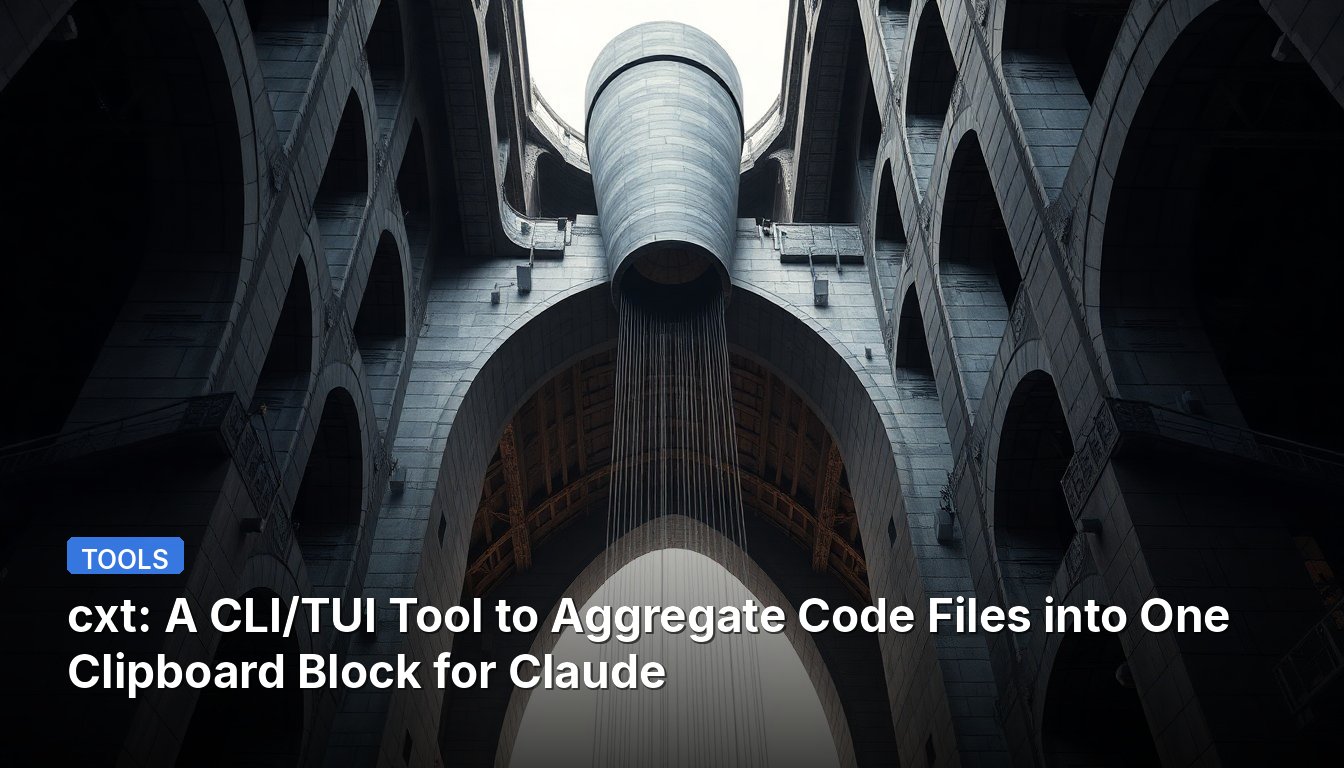 cxt: Uma Ferramenta de CLI/TUI para Agregar Arquivos de Código em um Bloco de Área de Transferência para Claude