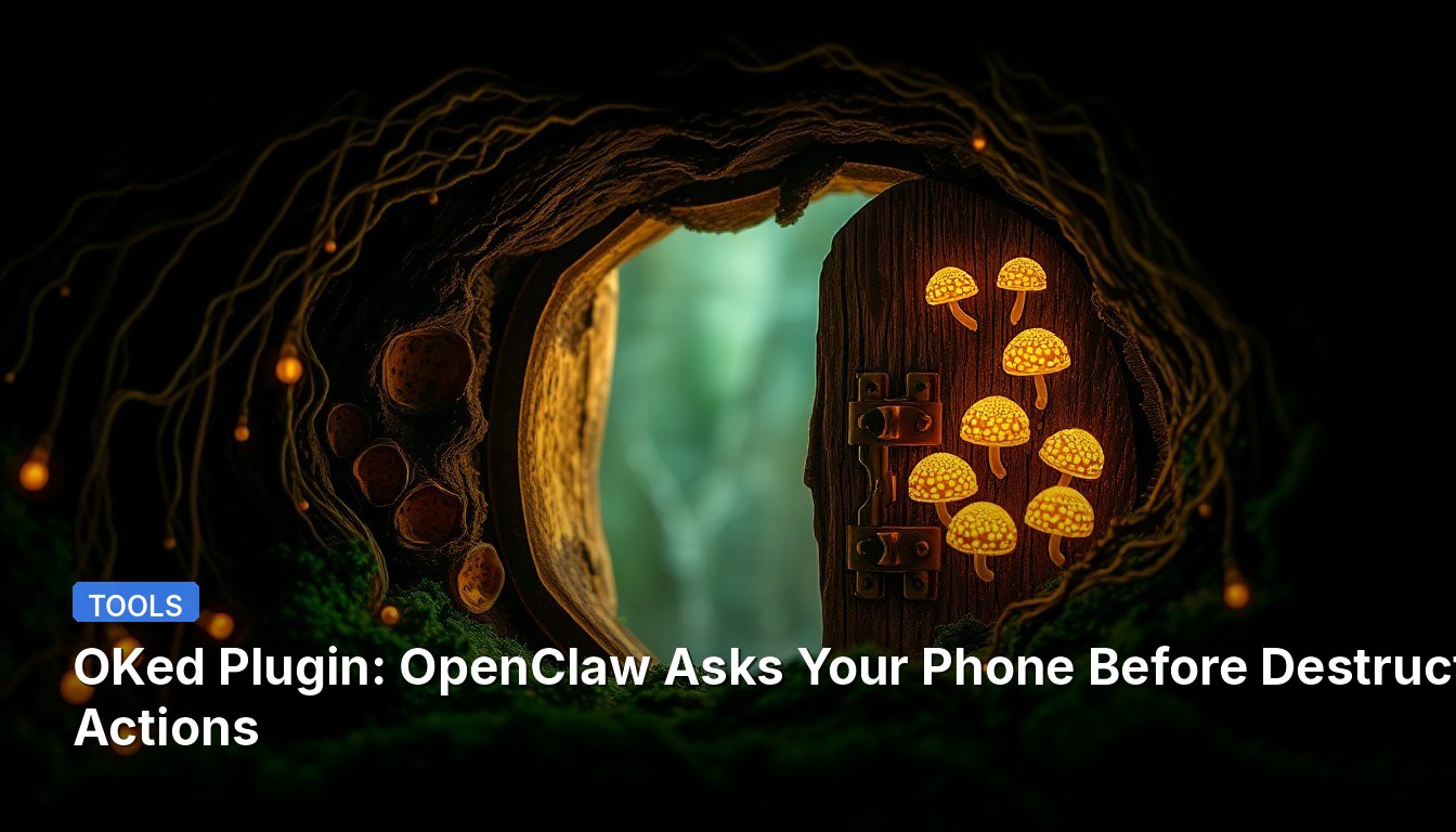 Plugin OKed: OpenClaw pede permissão ao seu telefone antes de ações destrutivas