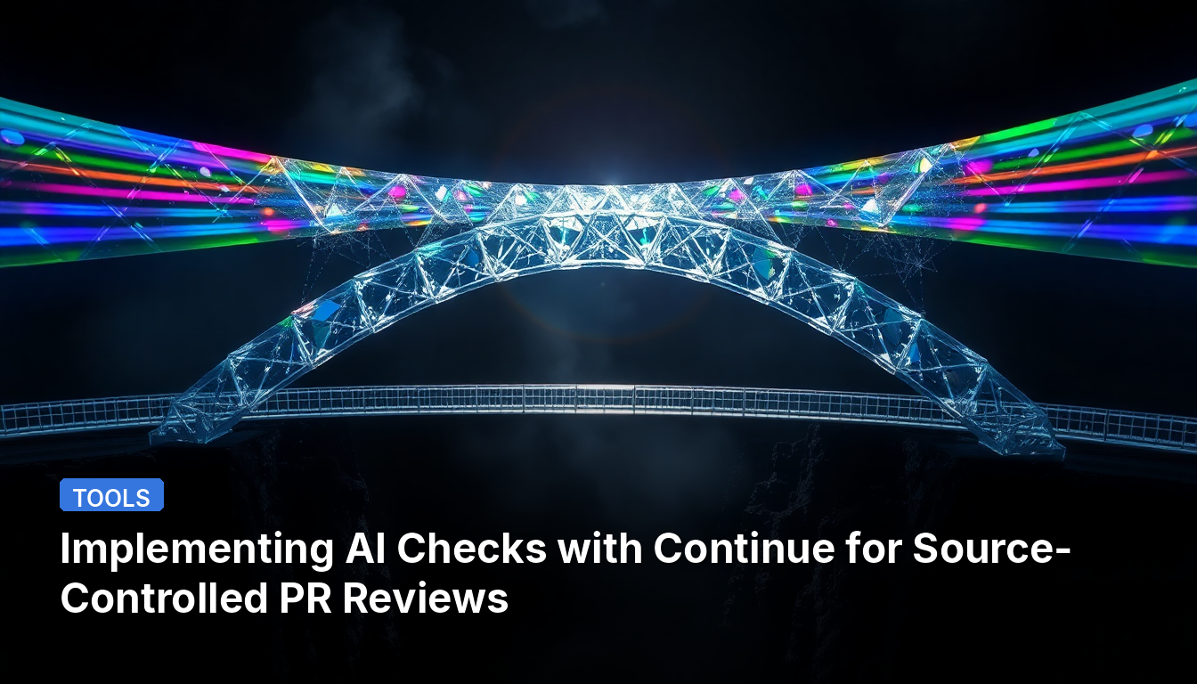Implementing AI Checks with Continue for Source-Controlled PR Reviews